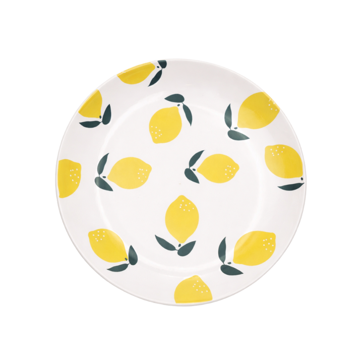 Tallerken m Citron Design GALA (Ø22cm) Gul