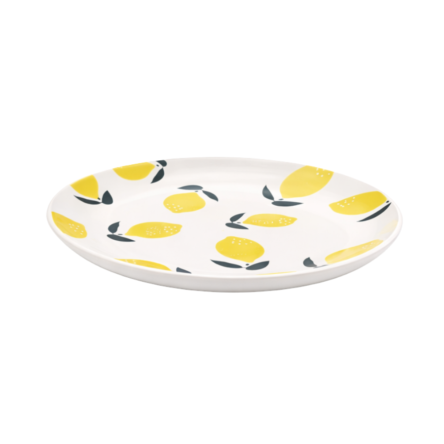 Tallerken m Citron Design GALA (Ø22cm) Gul