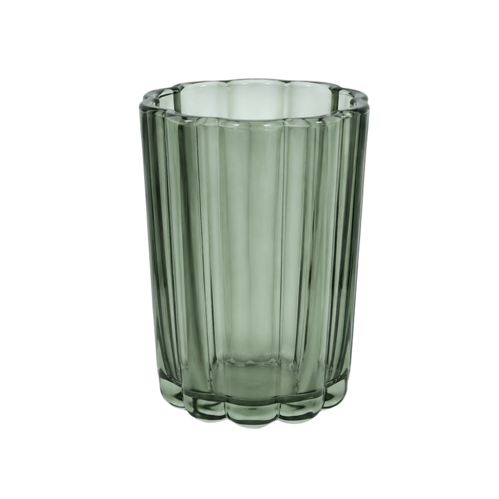 Tandbørsteholder Glas Grøn