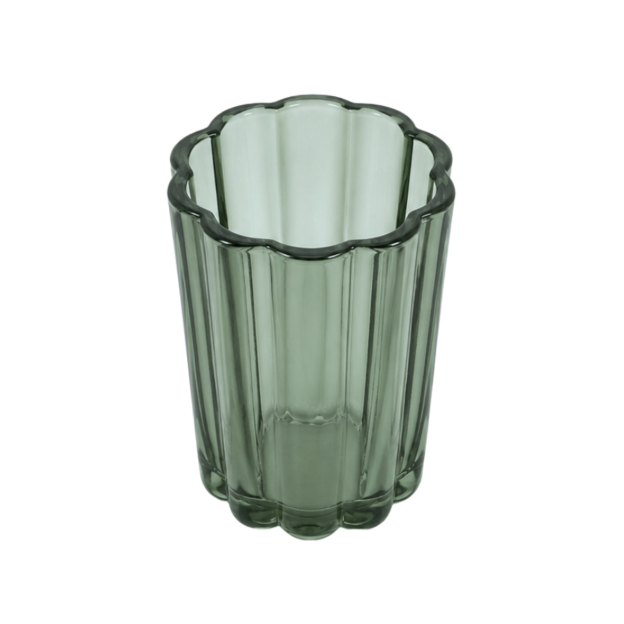 Tandbørsteholder Glas Grøn