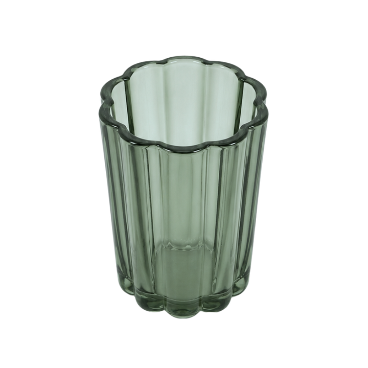 Tandbørsteholder Glas Grøn
