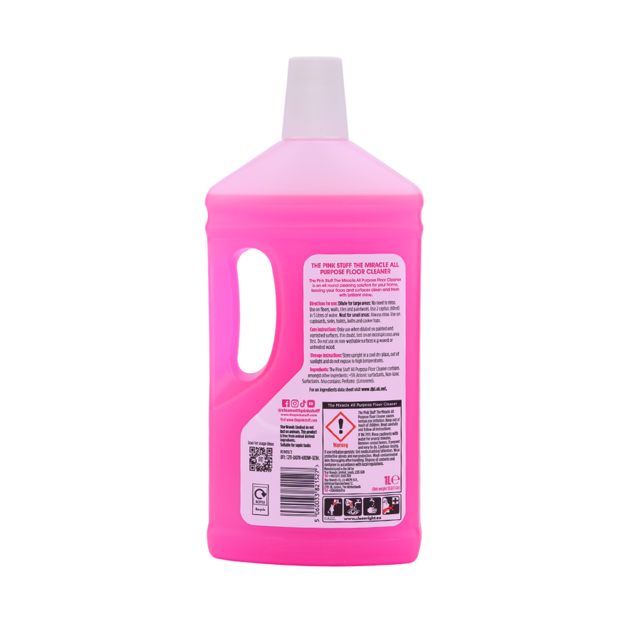 The Pink Stuff All Purpose Floor Cleaner 1L