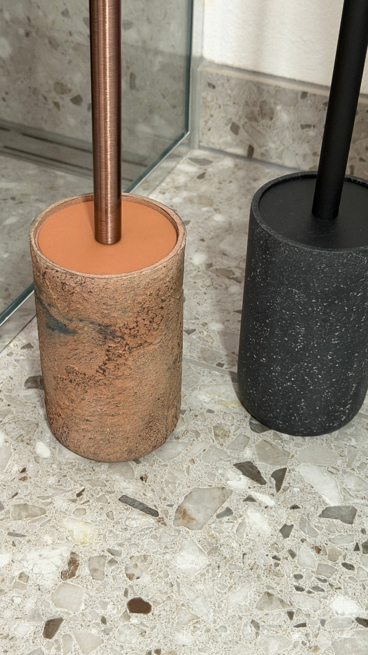 Toiletbørste BODIL  (Ø9x12cm) Sort
