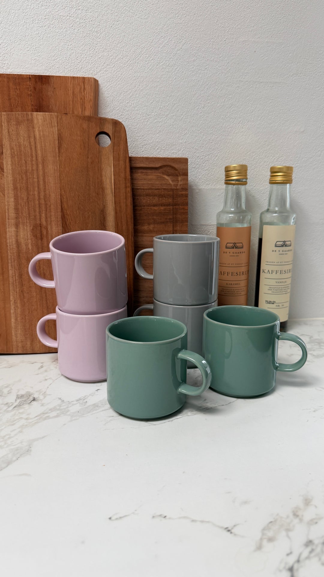 Stelton - Krus Lyserød 2 stk