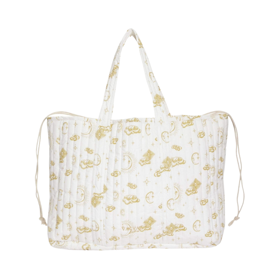 VACVAC Studio - BILLE Mommy Bag Sur La Lune i Mustard Gold