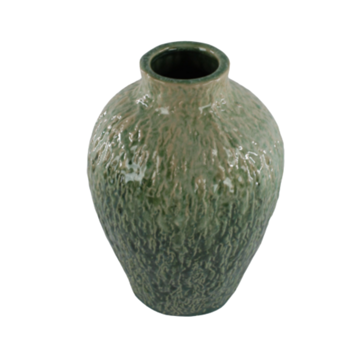 Vase FLOREN  (Ø17x25 cm) Grøn