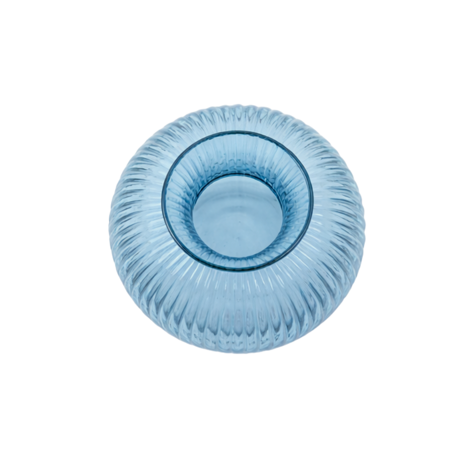Vase Glas BEO (Ø17,5 x 20,5cm) Blå