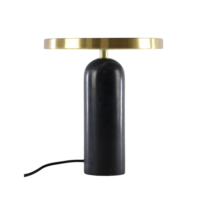 Villa - Bordlampe Vilja Sort Marmor (22,5 x 25 cm)