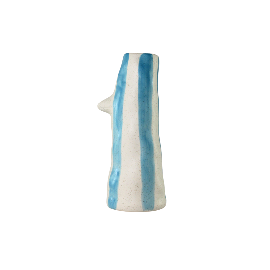 Villa Collection - Vase Whimsy Blå Stentøj (26cm)