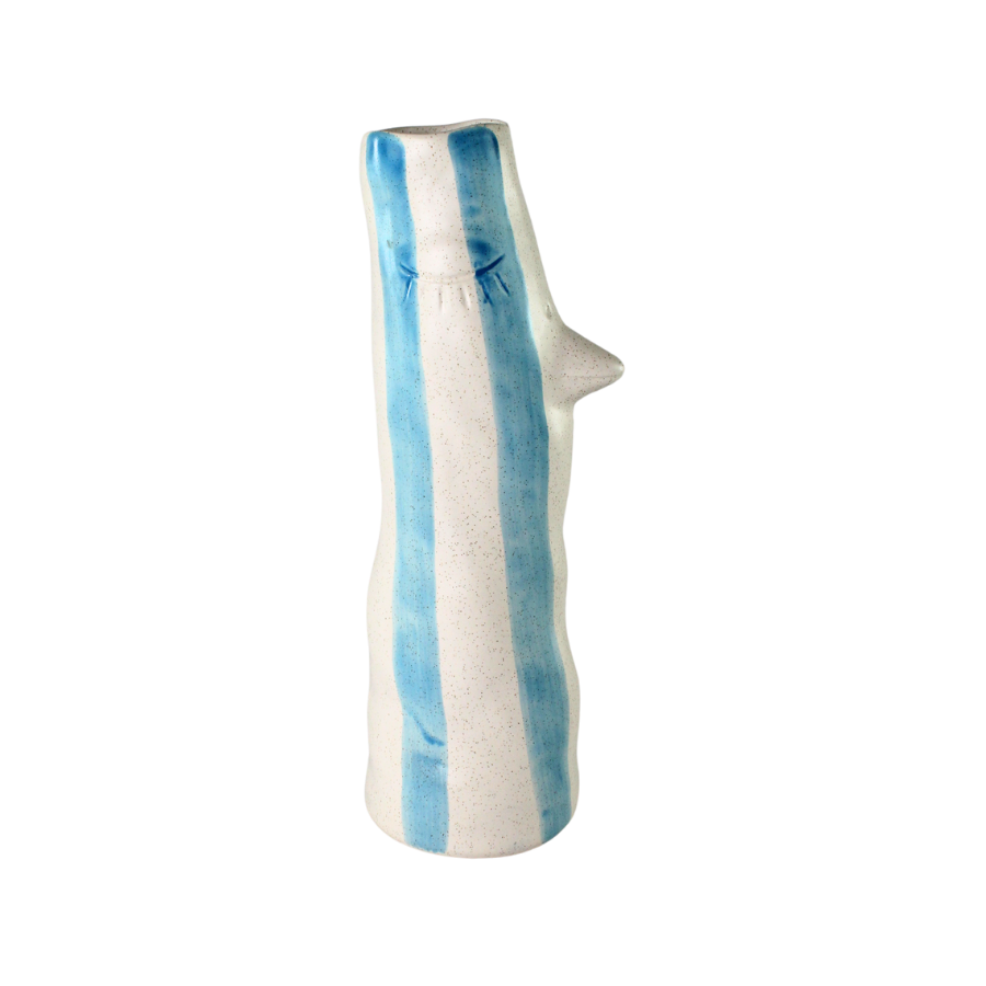 Villa Collection - Vase Whimsy Blå Stentøj (34cm)