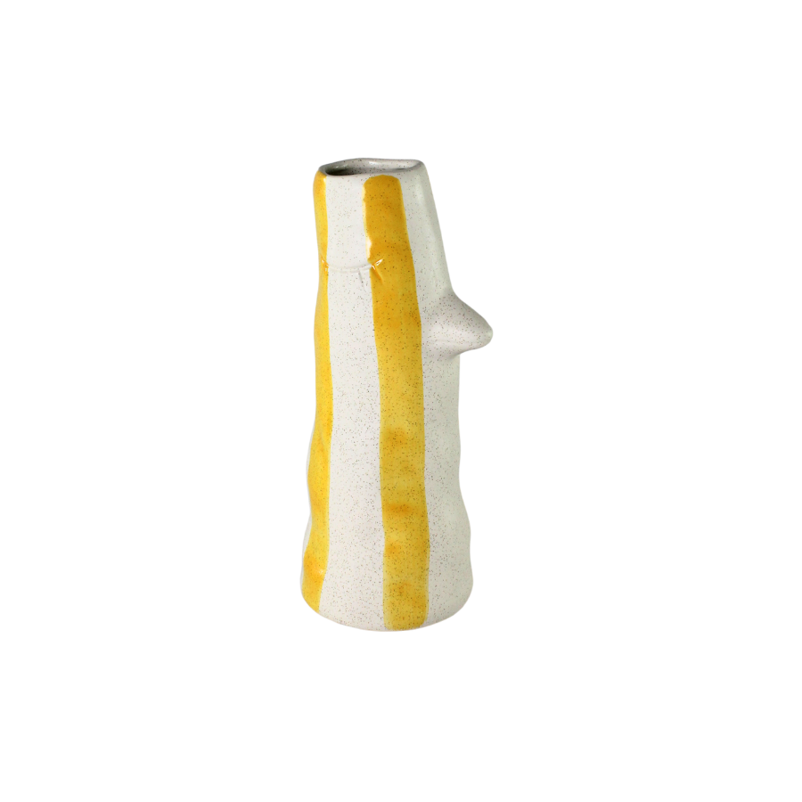 Villa Collection - Vase Whimsy Gul Stentøj (26cm)