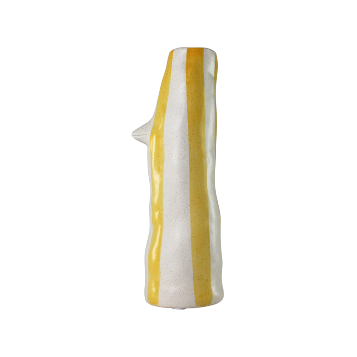 Villa Collection - Vase Whimsy Gul Stentøj (34cm)