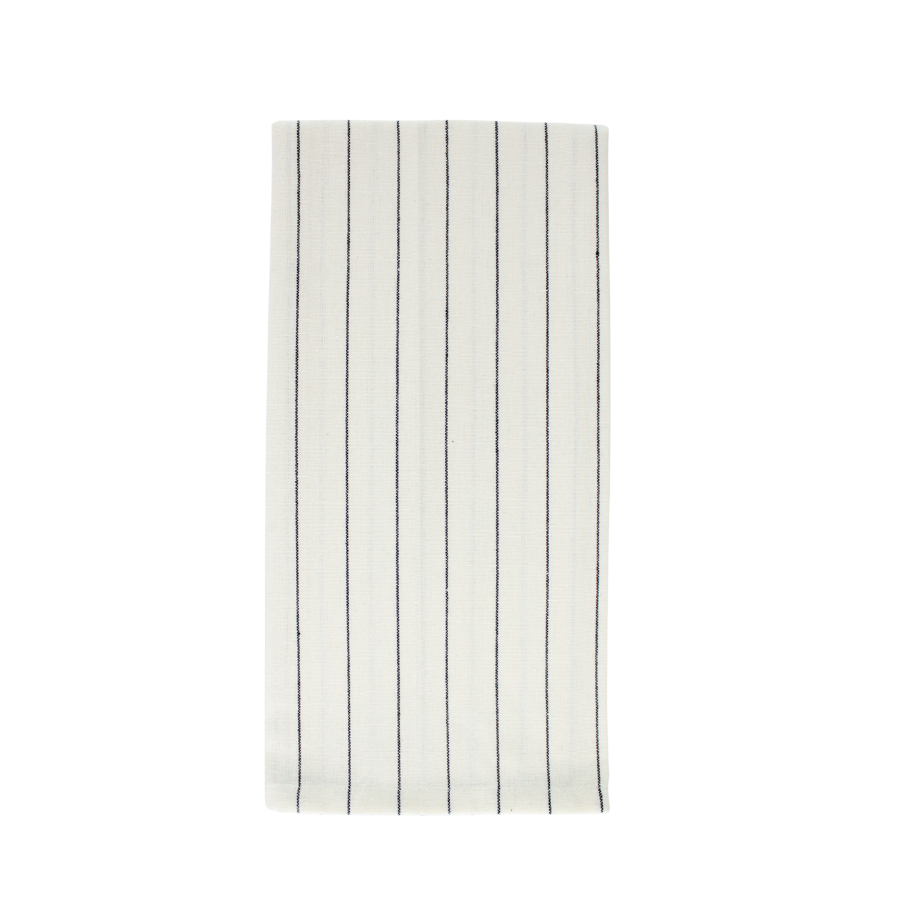 Viskestykke i Beige m Sort Stribe  DENNIK (50x70cm)