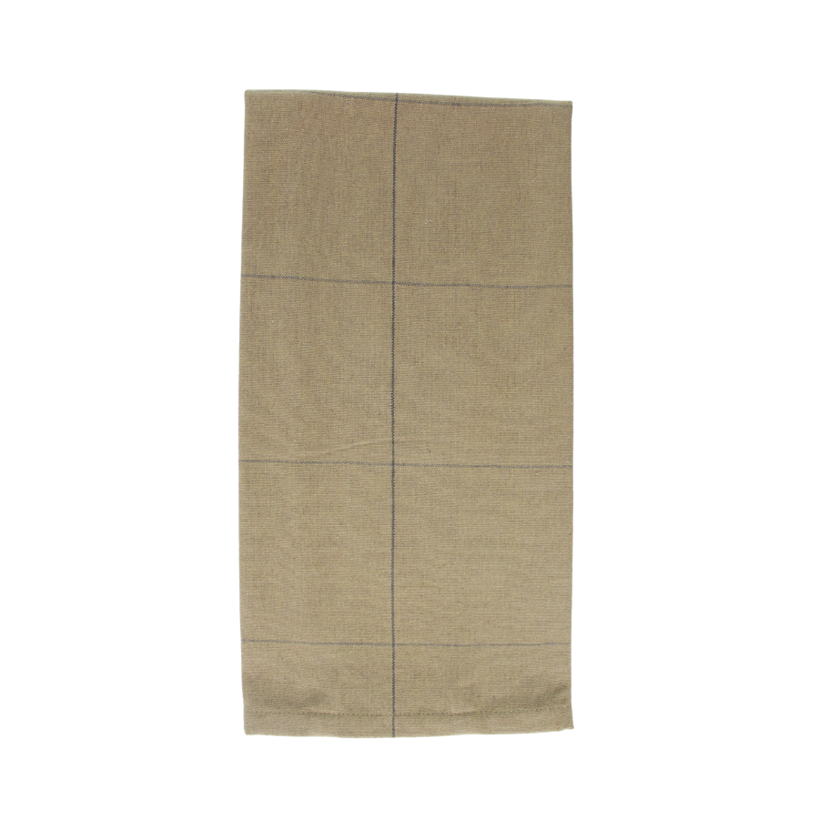 Viskestykke i Grøn m Sort Stribe CAELIE (50x70cm)