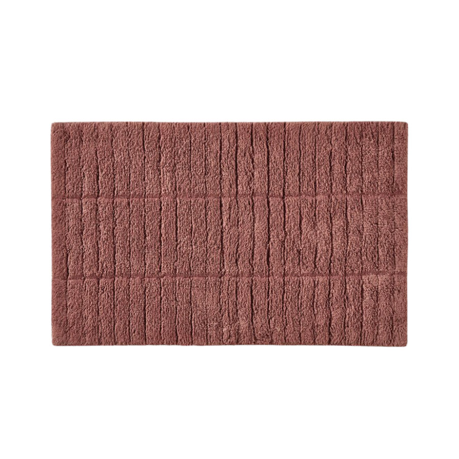 Zone Denmark - Bademåtte Tiles Peach Red