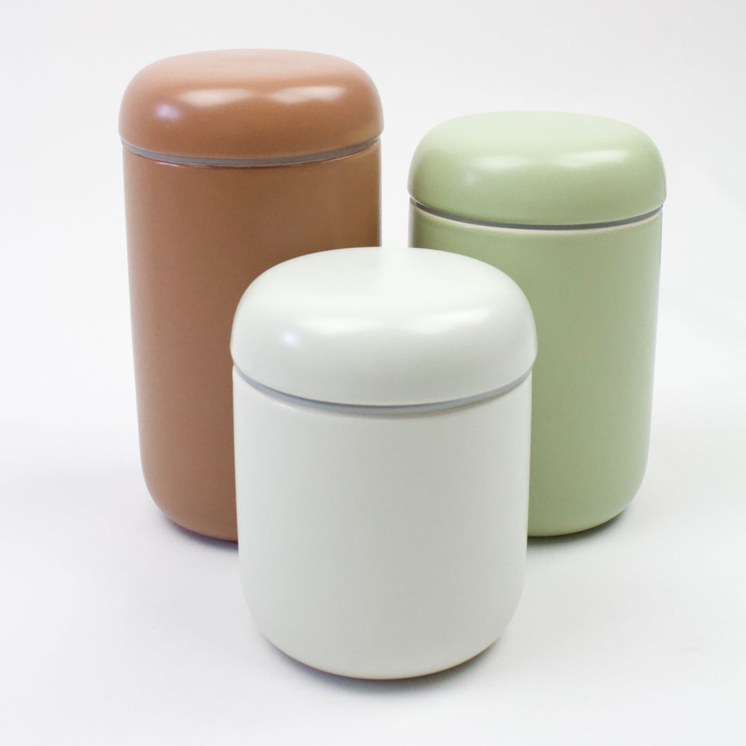 Krukke m/ Låg - Creme (280 ml)