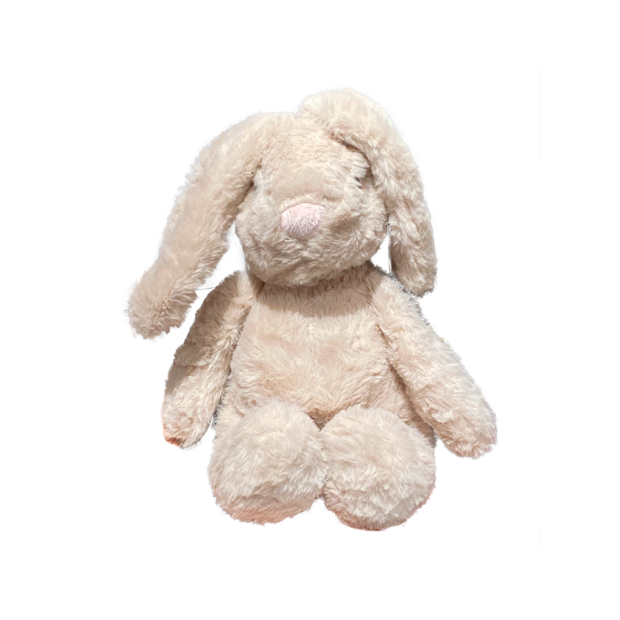 Stor Plysbamse - Beige Kanin (24cm)
